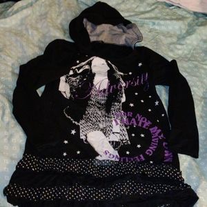 Hooded Sweatshirt Dress